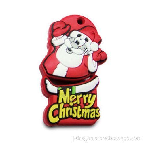 USB Flash Drive with 1 to 32GB Storage, Suitable for Christmas Promotional Gifts